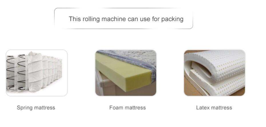 Máquina de embalagem automática de colchão Roll-Packing CE de alta eficiência do fabricante