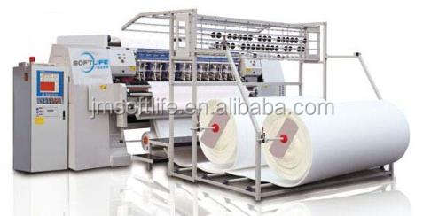 Máquina de acolchoamento computadorizada/máquina de acolchoamento de edredom/máquina de costura de manta (multiagulhas)