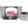 Máquina de corte de contorno de espuma multifuncional horizontal e vertical com lâminas de círculo duplo de alta velocidade CNC