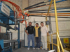 Linha de produção de máquina para fabricação de espuma de esponja limpa CNC