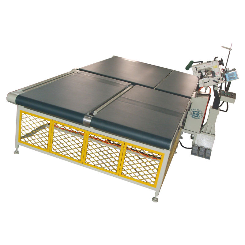 Máquina de acolchoamento totalmente automático com borda de fita de velocidade rápida e máquinas ao redor do colchão