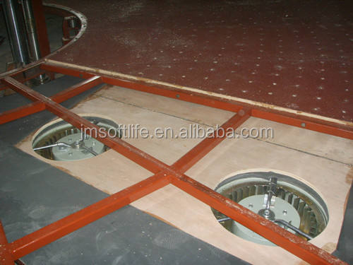 Cortador de espuma de carrossel horizontal computadorizado