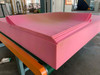Máquina de corte de espuma de látex horizontal de alta velocidade on-line de produtos da China