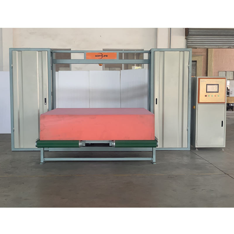 Novo produto à venda na máquina de corte de espuma de látex vertical plana automática alibaba