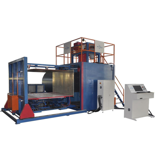 Máquina automática de formação de espuma a vácuo Máquina de fabricação de espuma PU para linha de produção de esponja