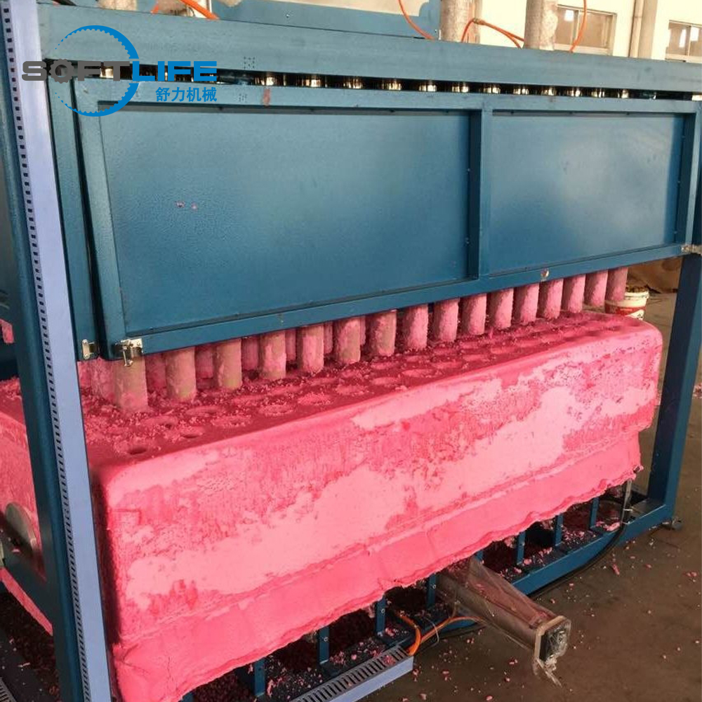 MÁQUINA DE ESPUMA AUTO CONTÍNUA COM FUROS DE MOLA
