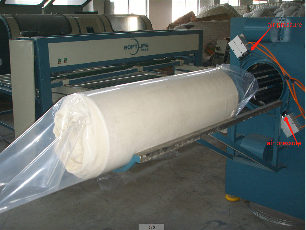 Máquina de embalagem, saco de travesseiro, rolo de colchão, máquinas de compressão