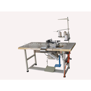 2020 novo produto colchão tecido flange máquina overlock máquina de costura industrial apanhador bloqueado stitcher