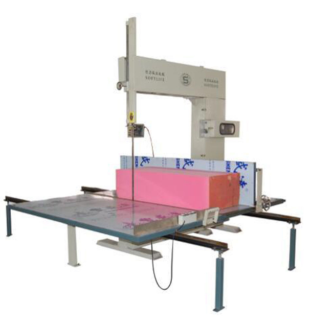 Cortador vertical manual de espuma para colchão, máquina de corte vertical de espuma mais vendida
