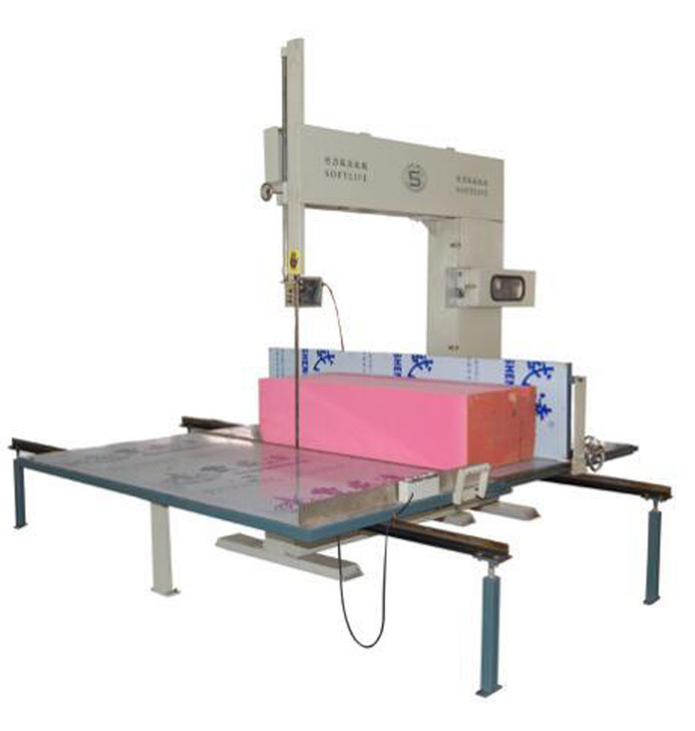 Cortador vertical manual de espuma para colchão, máquina de corte vertical de espuma mais vendida