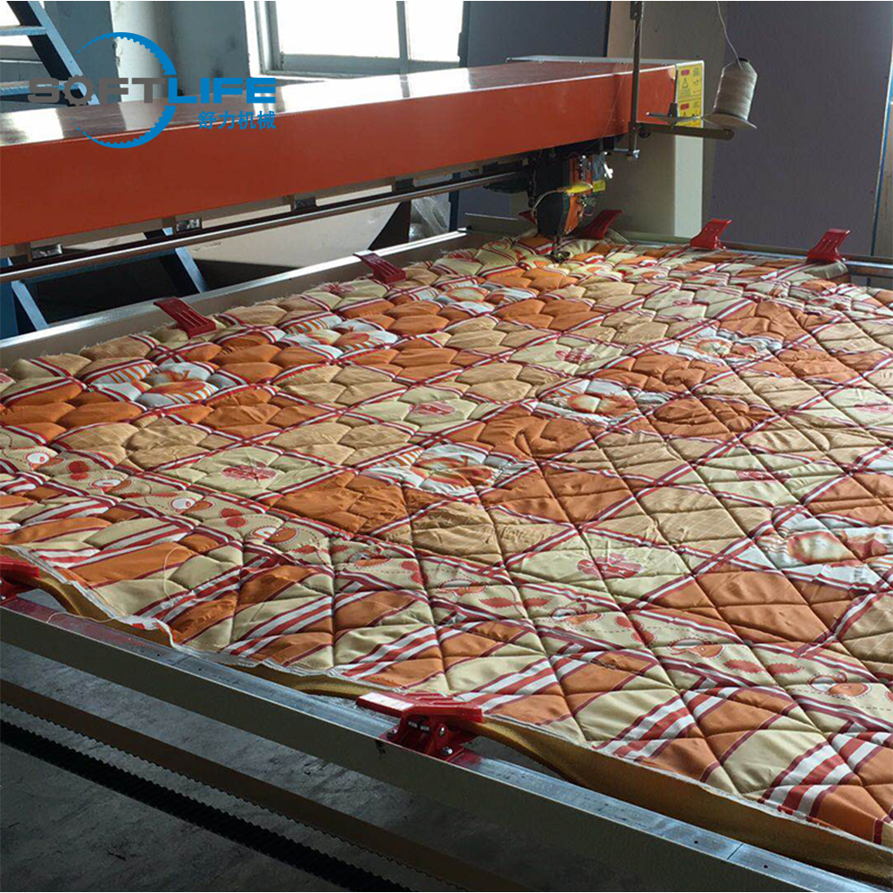 MÁQUINA DE QUILTING INDUSTRIAL DE AGULHA ÚNICA