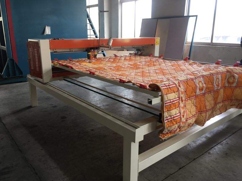 Máquina de costura de cama de cabeça única de alta eficiência de alta eficiência