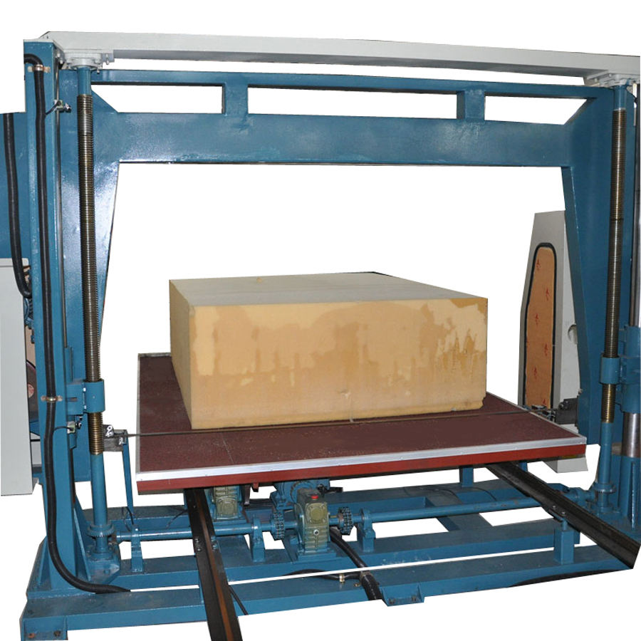 Alta eficiência, fácil operação, boa qualidade, alta velocidade, máquina de corte de espuma de esponja para colchão horizontal automático