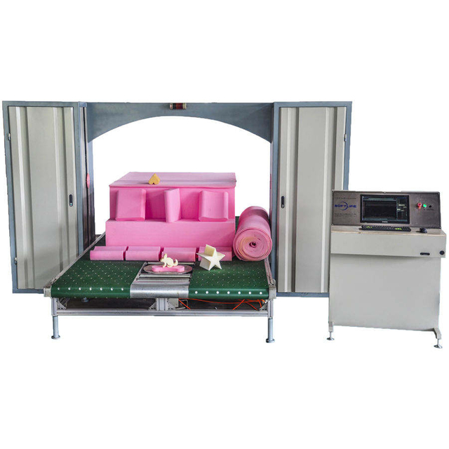 Fornecedor da China nova máquina de corte de espuma de contorno para corte horizontal e corte vertical