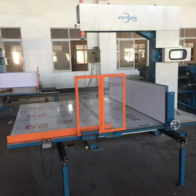Mais vendido, barato, baixo preço, longo tempo de serviço, máquina de corte manual de bloco de espuma semi-automática