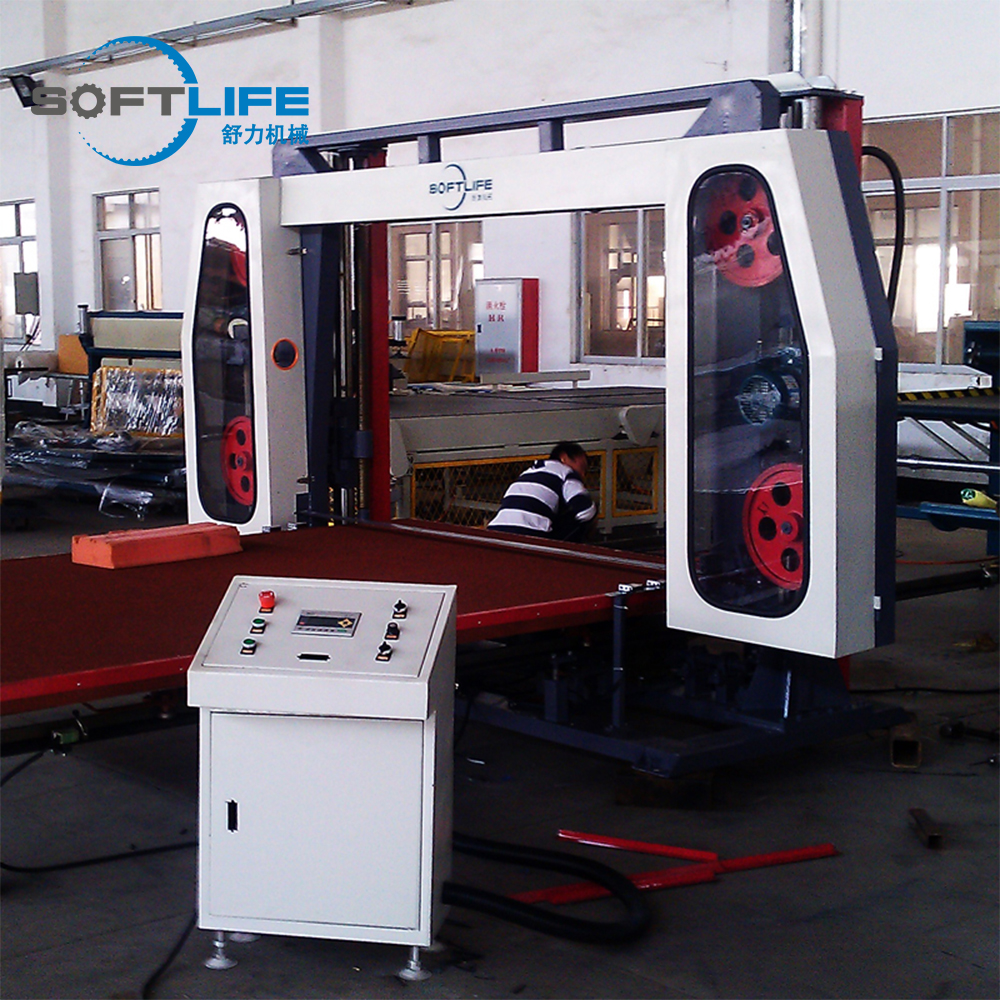 Máquina automática de corte de espuma horizontal