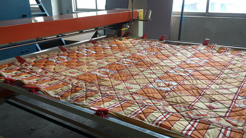 Máquina de costura de cama de cabeça única de alta eficiência de alta eficiência
