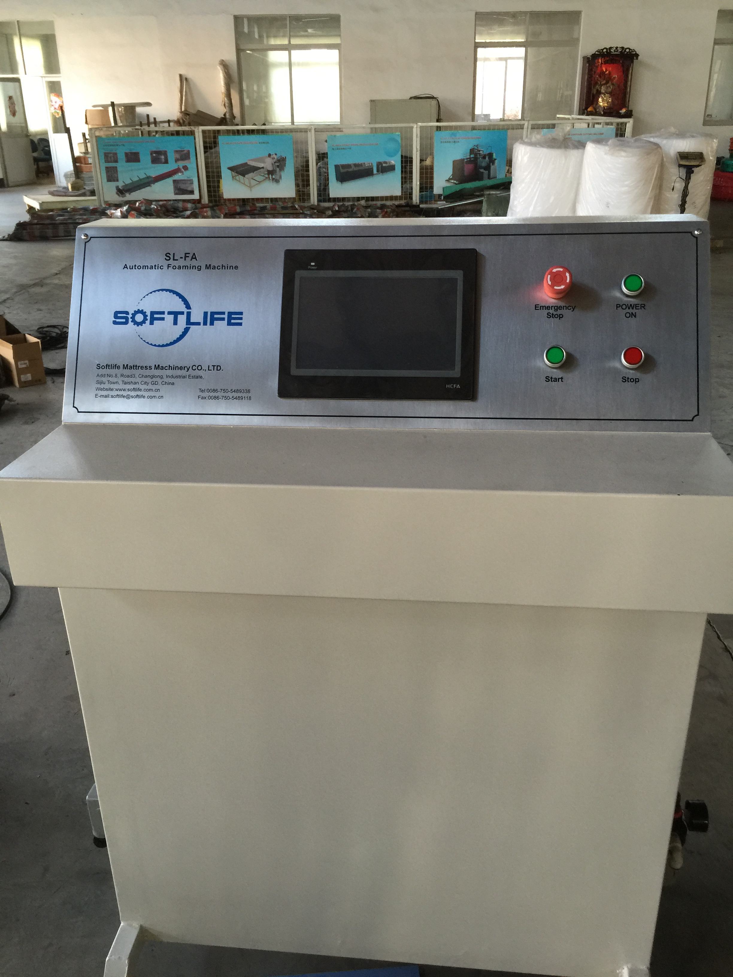 máquina de espuma automática para fazer esponja
