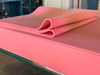 Máquina de corte de espuma de látex horizontal de alta velocidade on-line de produtos da China