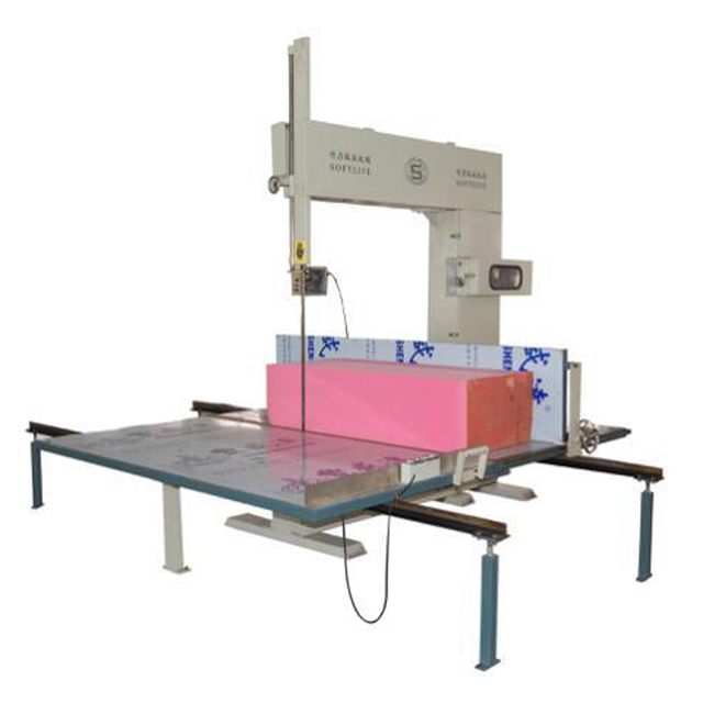 Fabricado na China, equipamento de corte vertical de espuma de látex mais barato