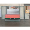 Máquina de corte de espuma de látex horizontal de alta velocidade on-line de produtos da China