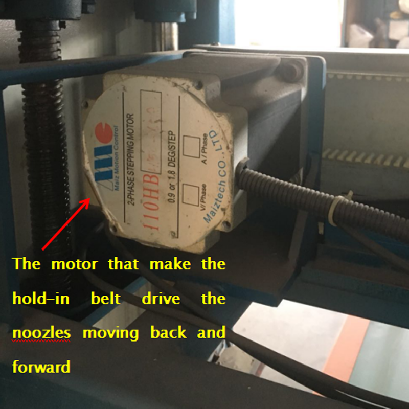 Pulverizador de colagem de máquina de colchão CNC HOTMELT GLUE