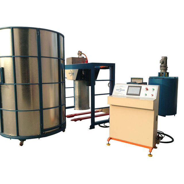 China Fornecimento de fábrica DN200 Flygate pneumático semiautomático máquina de fazer espuma pu