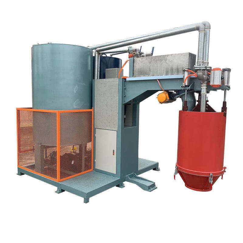 Máquina de fabricação de espuma semiautomática de lote semiautomática no mercado chinês para colchão de esponja