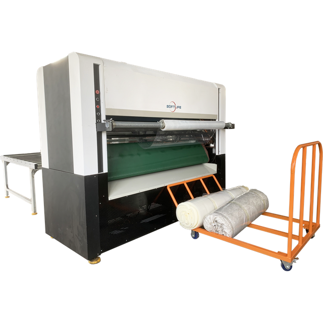 Máquina de embalagem a vácuo para embrulho de colchão, sacos de embalagem, filme, esponja, folha de espuma, equipamento de embalagem