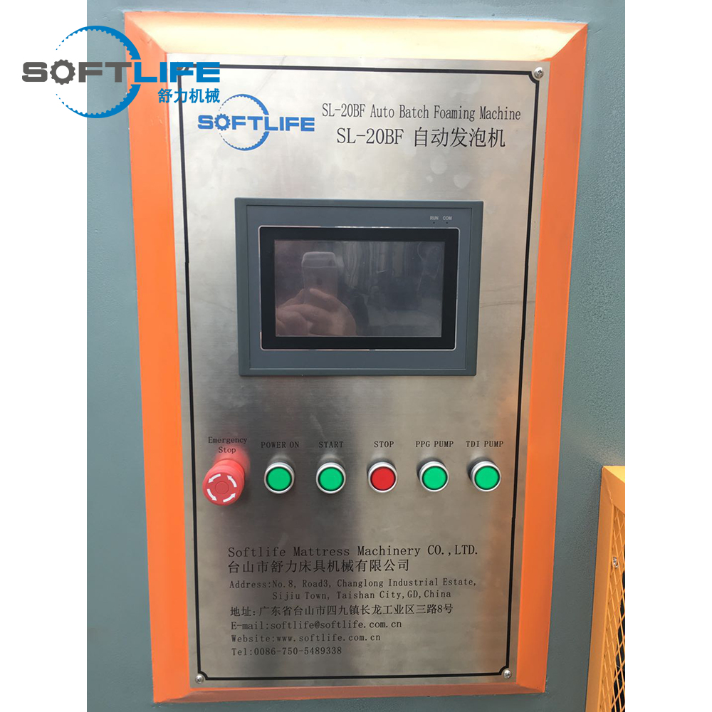 MÁQUINA DE ESPUMA DE ESPONJA AUTOMÁTICA