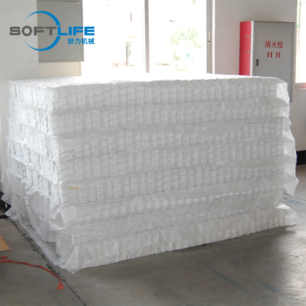MÁQUINA DE MOLA DE BOLSO PARA COLCHÃO