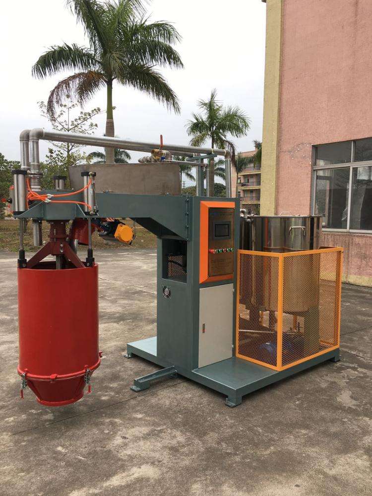 Máquina para fazer espuma mais barata Tecnologia de lote Máquina para fazer blocos de esponja Máquina automática para fazer espuma de plástico
