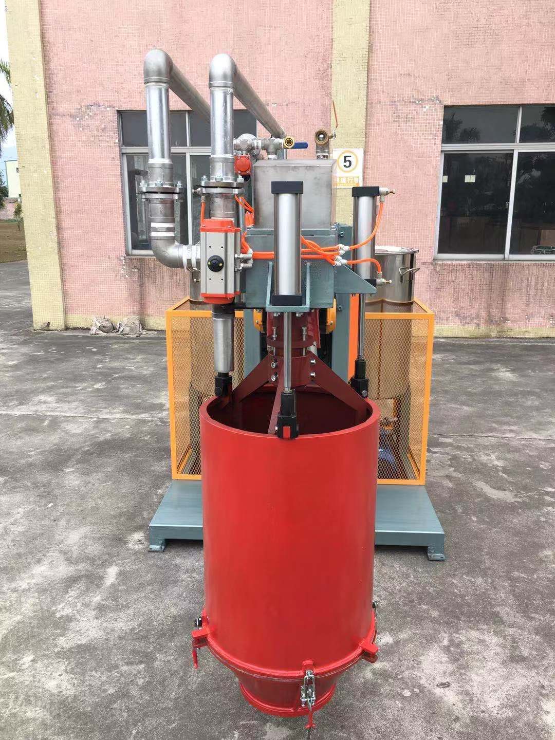 Máquina de fabricação de blocos de esponja com tecnologia de dosagem automática Máquina de formação de espuma de caixa automática