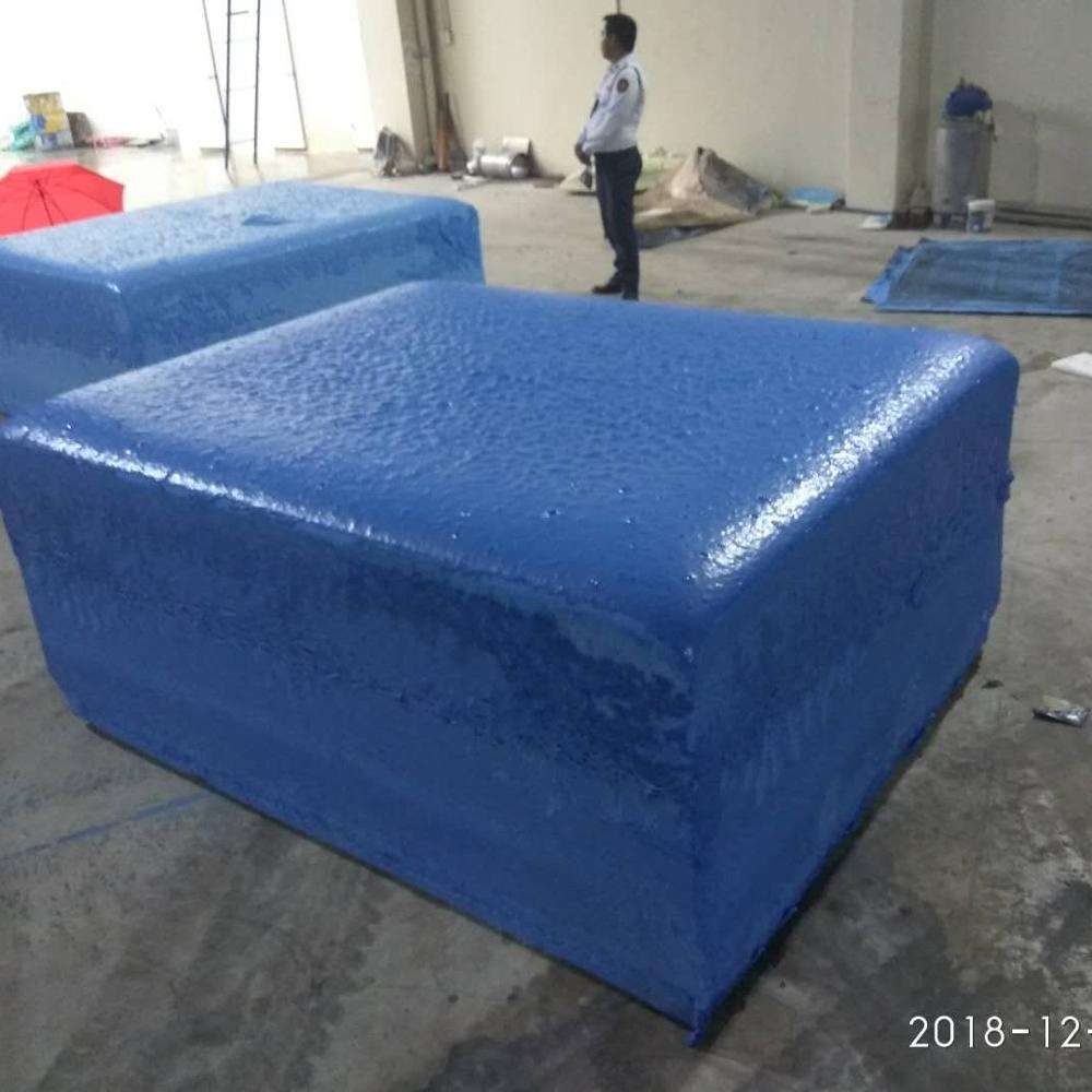 Esponja plástica de espuma de poliuretano que faz a máquina Máquina de formação de espuma horizontal contínua completa automática do plutônio